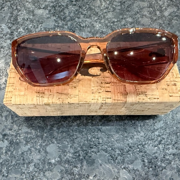 Costa Clemente Sunglasses - Women Translucent Pink Sands - Polarized - Picture 8 of 14
